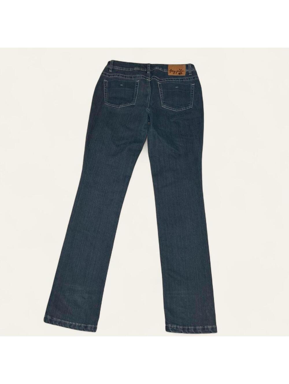 Y2K FOXY Blue Denim Jeans Studded Pocket Vintage Fit - Picture 5 of 6